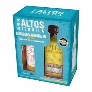 Tequila: Olmeca Altos Reposado 700mL & Margarita Mix