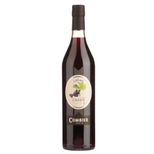 Liqueurs: Combier Crème de Cassis (Blackcurrants) 500mL