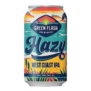Beer: Green Flash West Coast Hazy IPA 355mL
