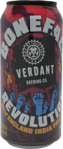 Boneface Brewery Of The Month: Boneface/Verdant Brewing 'Revolution' Hazy IPA 440mL