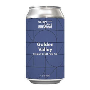 Wine Region: Slow Lane Brewing Golden Valley Belgian Brett Pale Ale 375mL