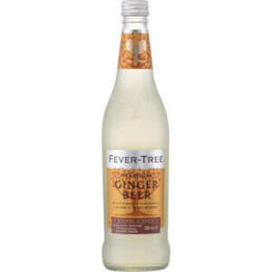 Non Alcoholic Mixers: Fever Tree Premium Ginger Beer 500mL