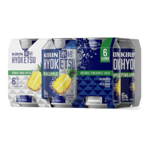 Ready To Drink: Kirin Hyoketsu Vodka Pineapple 6x330mL