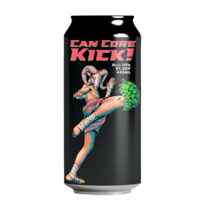 Double Vision Brewery Of The Month: Double Vision X Baan Bangkok Can Core Kick Hazy Double IPA 440mL