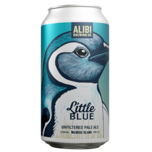 Wine Region: Alibi Brewing Little Blue Unfiltered Pale Ale 440mL
