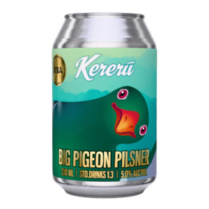 Kereru Big Pigeon Pilsner 6x330mL
