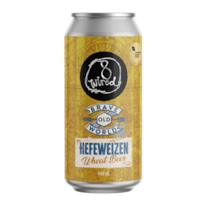 8 Wired Brave Old World Hefeweizen 440mL
