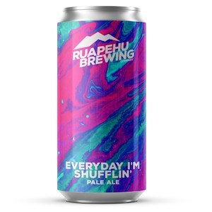 Beer Region: Ruapehu Brewing Everyday I'm Shufflin' Pale Ale 440mL