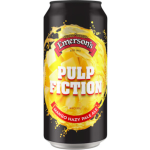 Beer Region: Emerson's Pulp Fiction Mango Hazy Pale Ale 440mL