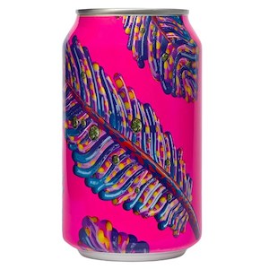 Non Alcoholic Mixers: Omnipollo Bianca Non-Alcoholic Raspberry Peach Marshmallow Lassi Gose 330mL