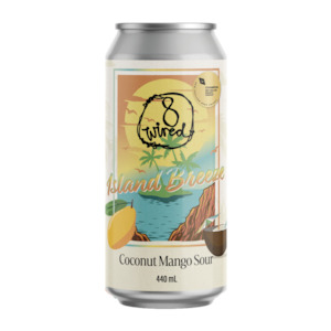 8 Wired Island Breeze Coconut Mango Sour 440mL