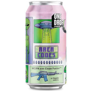 One Drop Brewing Area Codes West Coast IPA 440mL