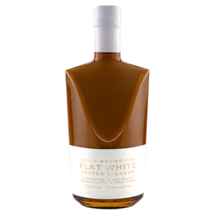 Liqueurs: Quick Brown Fox Flat White Coffee Liqueur 700mL