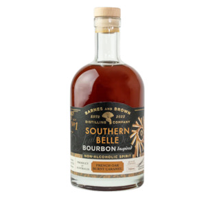 Barnes & Brown Non Alcoholic Southern Belle Bourbon 700mL