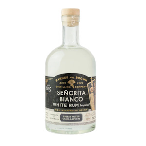 Non Alcoholic Mixers: Barnes & Brown Non Alcoholic Senorita Bianco White Rum 700mL