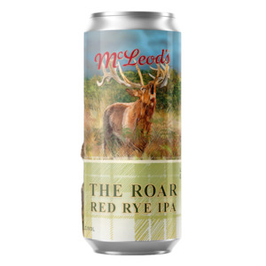 Mcleod's The Roar Red Rye IPA 440mL