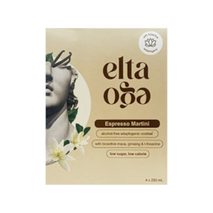Elta Ego Cocktails Non Alcoholic Espresso Martini 4x250mL