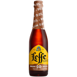 Non Alcoholic Mixers: Leffe Bruin 0% 330mL