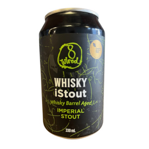 8 Wired Whisky iStout 330mL Can