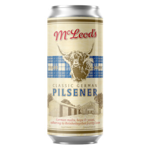 Mcleods Brewery Of The Month: McLeod's Classic German Pilsener 440mL