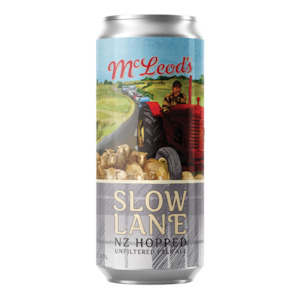 Mcleod's Slow Lane Unfiltered Pale Ale 440mL