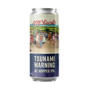 McLeod's Tsunami Warning NZ IPA 440mL