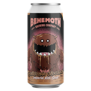 Behemoth Quadruple Chocolate Imperial Milk Stout 440mL