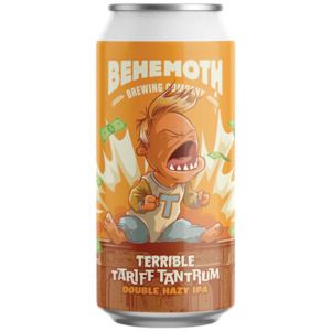 Behemoth Terrible Tariff Tantrum Double Hazy IPA 440mL