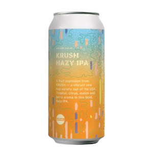 Beer Style: Sawmill Krush Hazy IPA 440mL