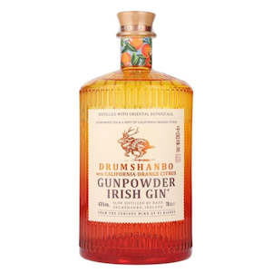 Spirits Country: Drumshanbo Californian Orange Gunpowder Irish Gin 700mL