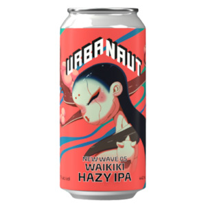 Urbanaut New Wave 5 Waikiki Hazy IPA 440mL