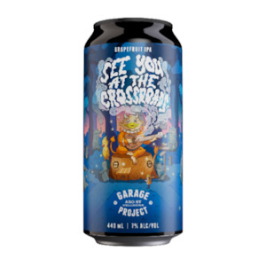 Garage Project Brewery Of The Month: Garage Project See you at the Crossroads Grapefruit IPA 440mL