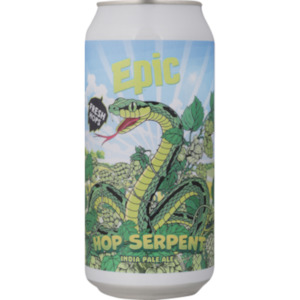 Epic Brewery Of The Month: Epic Hop Serpent Fresh Hop Hazy IPA 6.3% 440mL