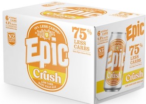 Epic Brewery Of The Month: Epic Crush Low Carb Hazy 6x330mL