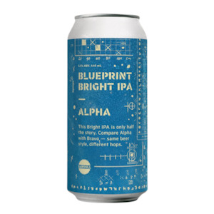 Sawmill Brewery Of The Month: Sawmill Blueprint Bright IPA Alpha 440mL