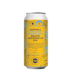 Sawmill Brewery Of The Month: Sawmill x Brave Brewing Aotearoa Series #61 IPA 440mL