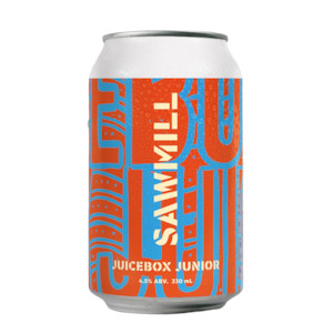 Sawmill Brewery Of The Month: Sawmill Juicebox Junior Hazy Session IPA 330mL