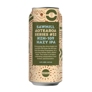 Sawmill Aotearoa Series #52 NZH-109 Hazy IPA 440mL