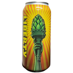 Liberty Invictus Fresh Hop Hazy Pale Ale 2024 440mL