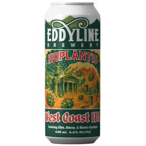 Eddyline Hoplantis West Coast IPA 440mL