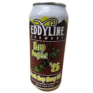 Eddyline Hop Project '25 Fresh Hop Hazy IPA 440mL