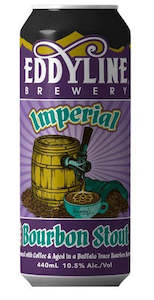 Eddyline 2023 Barrel Aged Imperial Bourbon Stout 440mL