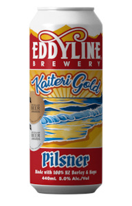 Eddyline Kaitere Gold Pilsner 440mL