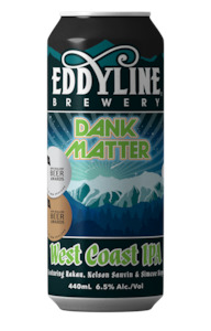 Eddyline Dank Matter West Coast IPA 440mL