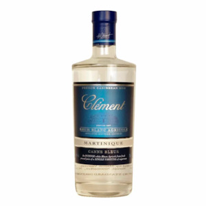 Rhum Clement: Clement Rhum Agricole Blanc Canne Bleue 50% 700mL