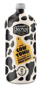 Hamilton Beer Month: Good George Cow Town Hazelnut Chocolate Milk Stout 946L Squealer