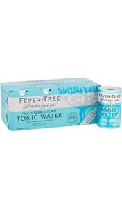 Fever Tree Premium Mediterranean Tonic 8x150mL Cans