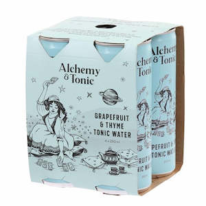 Alchemy Grapefruit & Thyme Tonic Water 4x250mL