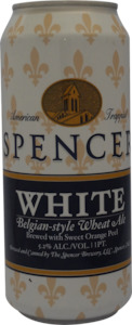 Spencer Trappist Brewery: Spencer White Belgian Style Wheat Beer 473mL