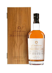 Cardrona Distillery: Cardrona Whisky Pinot Noir Otago Cask 700ml